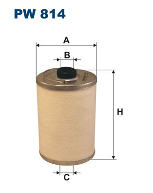Filtro carburante - PW 814 FILTRON