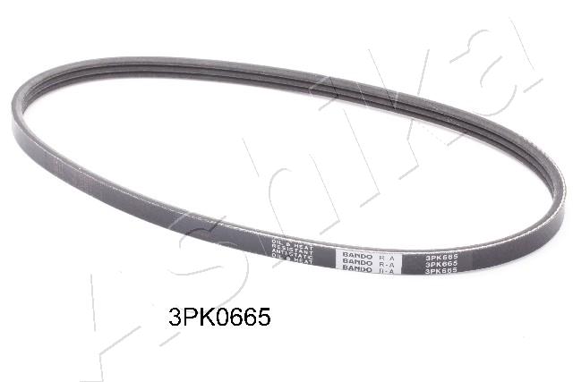 V formos rumbuoti diržai - 112-3PK665 ASHIKA