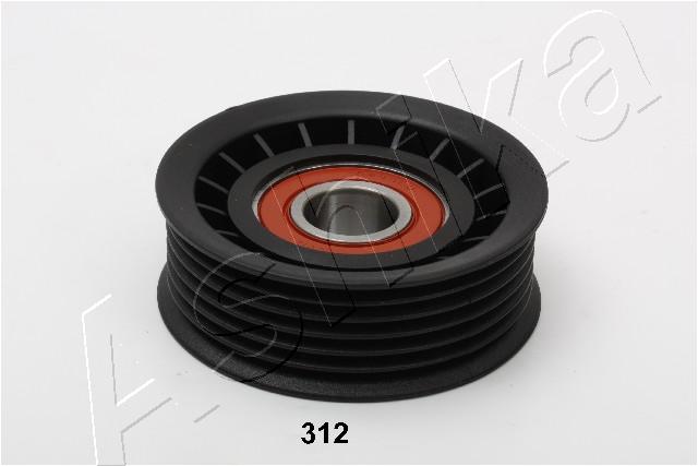 Deflection/Guide Pulley, V-ribbed belt - 129-03-312 ASHIKA