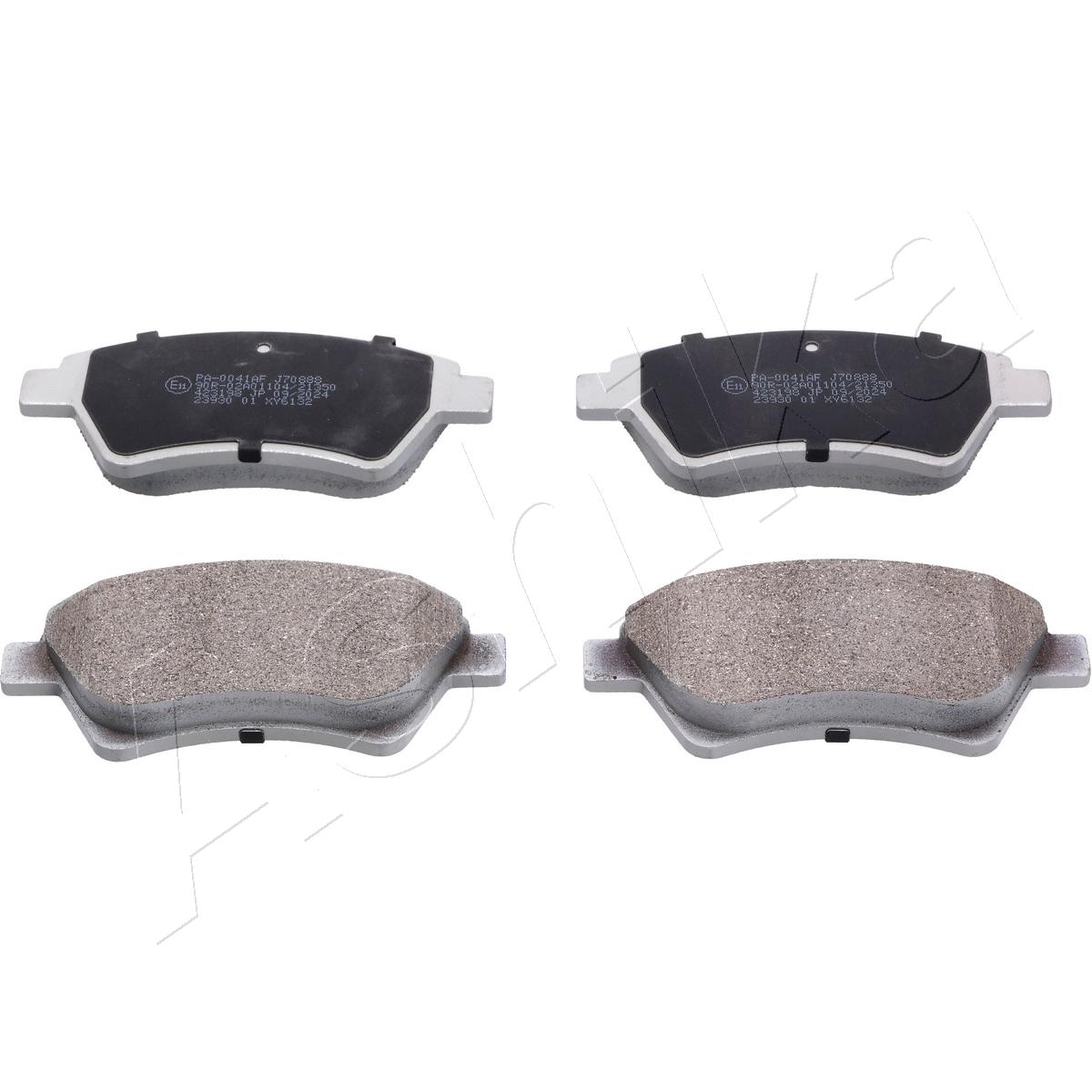 Kit pastiglie freno, Freno a disco - 50-00-0041 ASHIKA