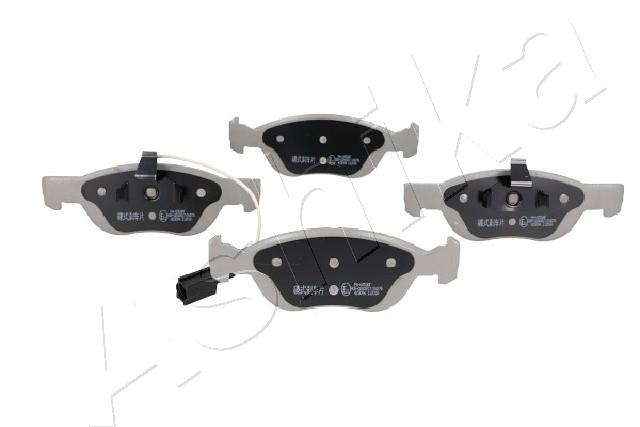 Комплект тормозных колодок, дисковый тормоз - 50-00-0053 ASHIKA