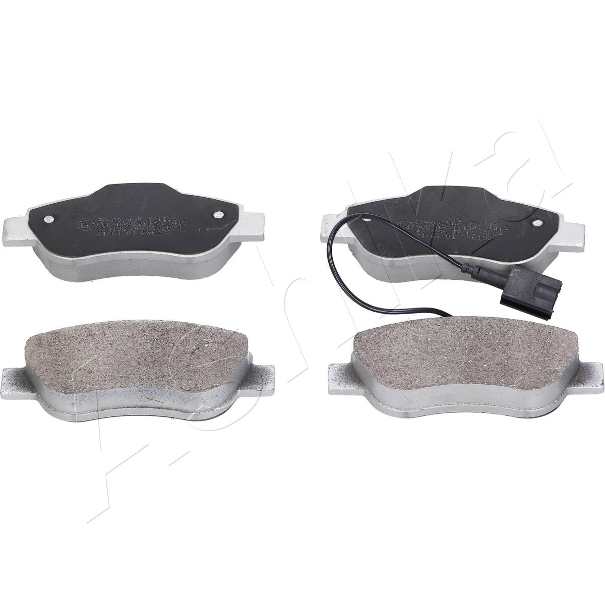 Kit pastiglie freno, Freno a disco - 50-00-0070 ASHIKA