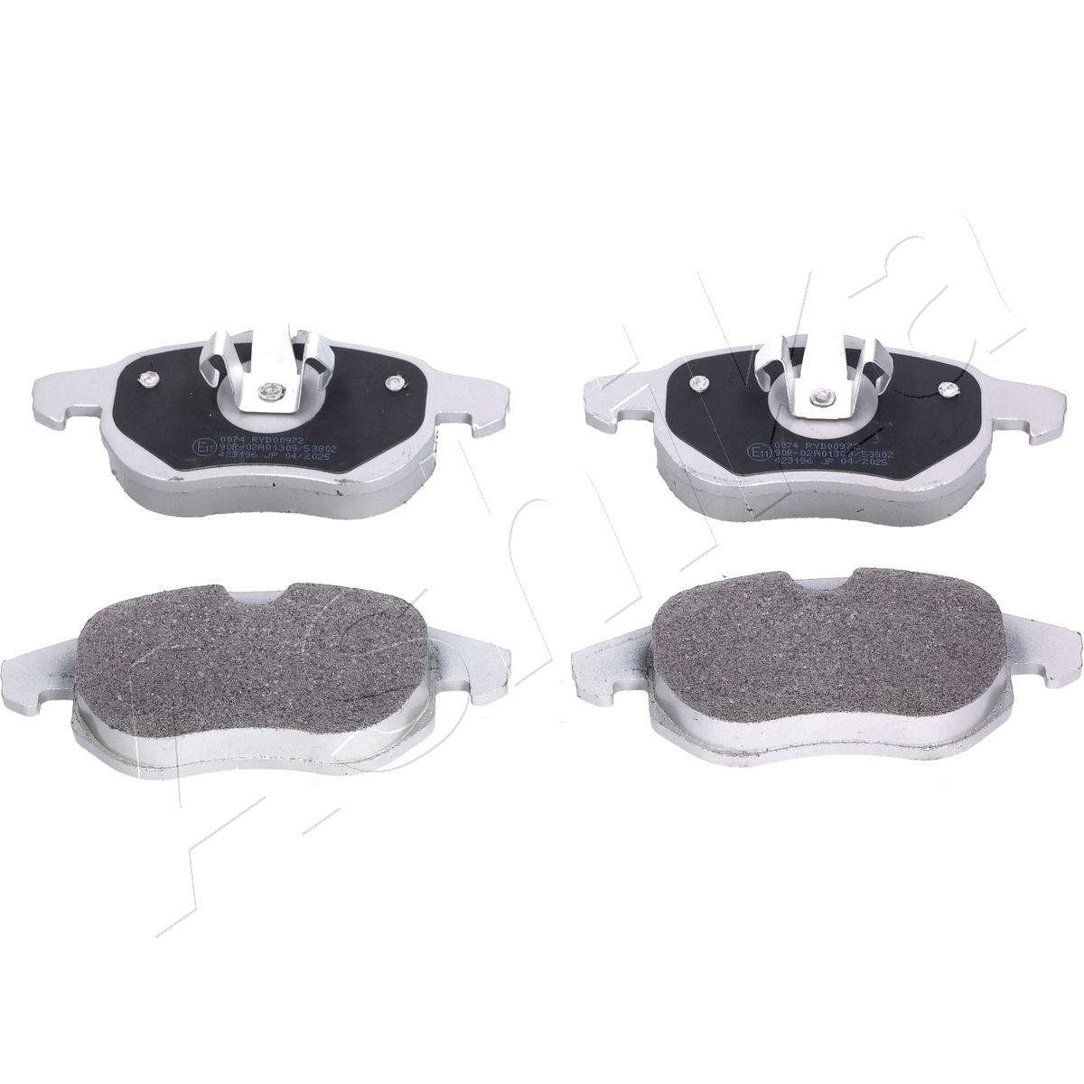 Brake Pad Set, disc brake - 50-00-0074 ASHIKA