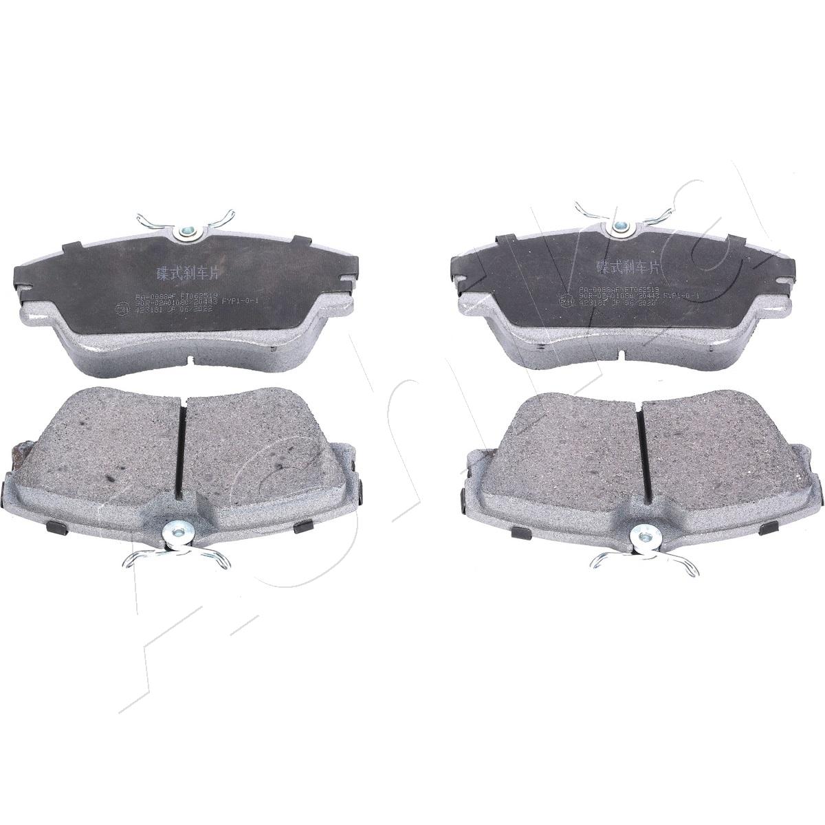 Brake Pad Set, disc brake - 50-00-0088 ASHIKA