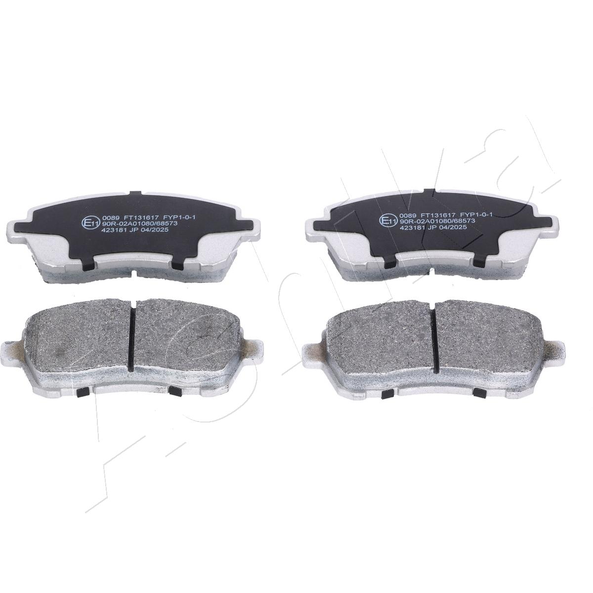Kit pastiglie freno, Freno a disco - 50-00-0089 ASHIKA
