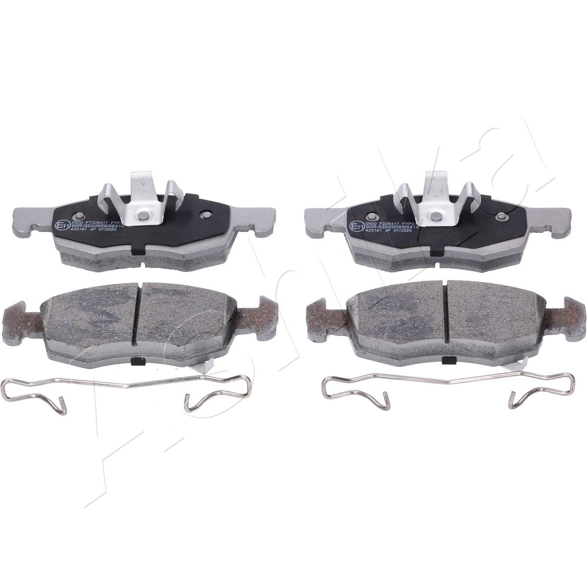 Brake Pad Set, disc brake - 50-00-0090 ASHIKA