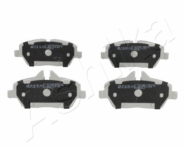 Brake Pad Set, disc brake - 50-00-0108 ASHIKA