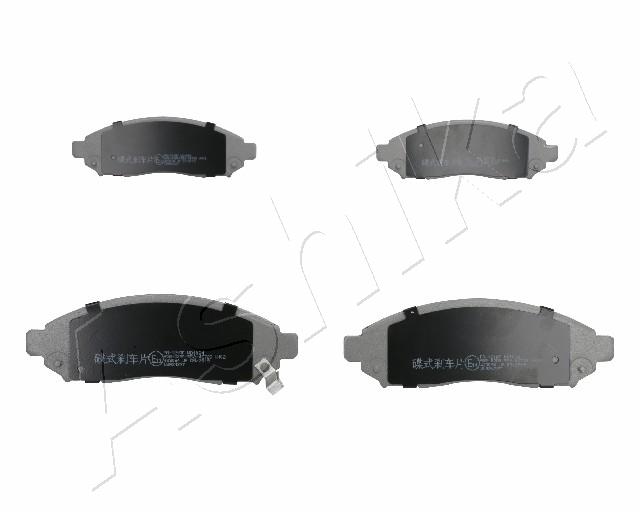 Brake Pad Set, disc brake - 50-01-121 ASHIKA