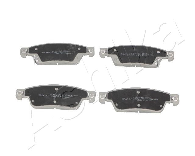 Brake Pad Set, disc brake - 50-01-162 ASHIKA