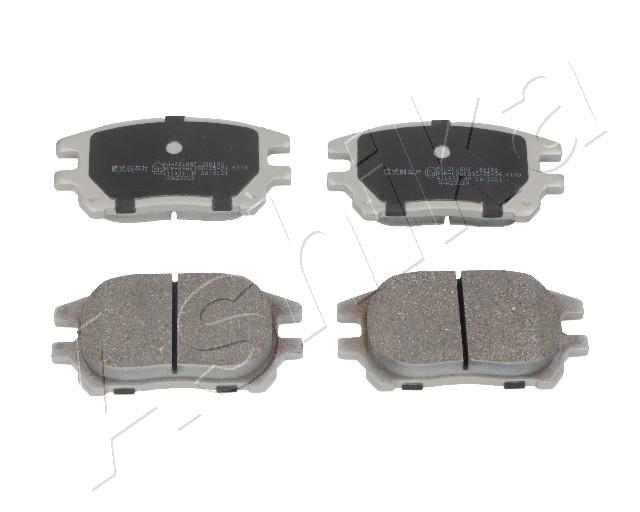 Brake Pad Set, disc brake - 50-02-2016 ASHIKA