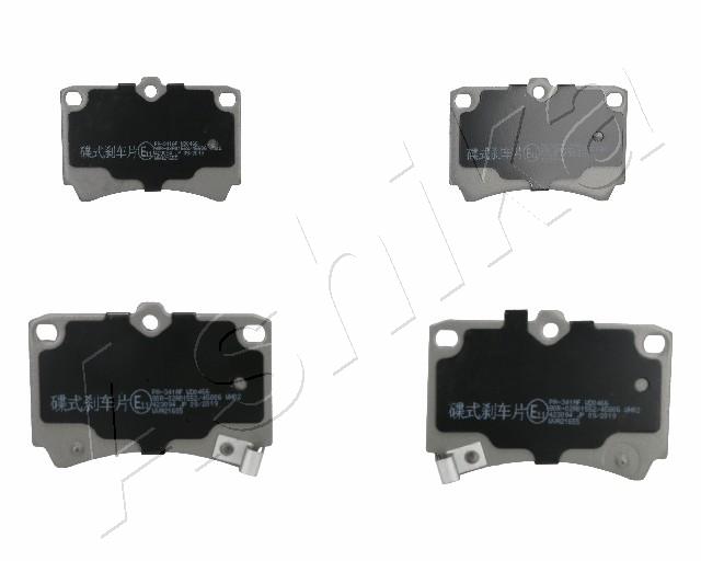 Brake Pad Set, disc brake - 50-03-341 ASHIKA