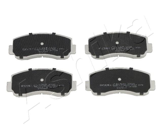 Brake Pad Set, disc brake - 50-05-502 ASHIKA
