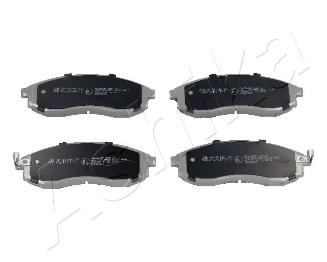 Brake Pad Set, disc brake - 50-05-582 ASHIKA