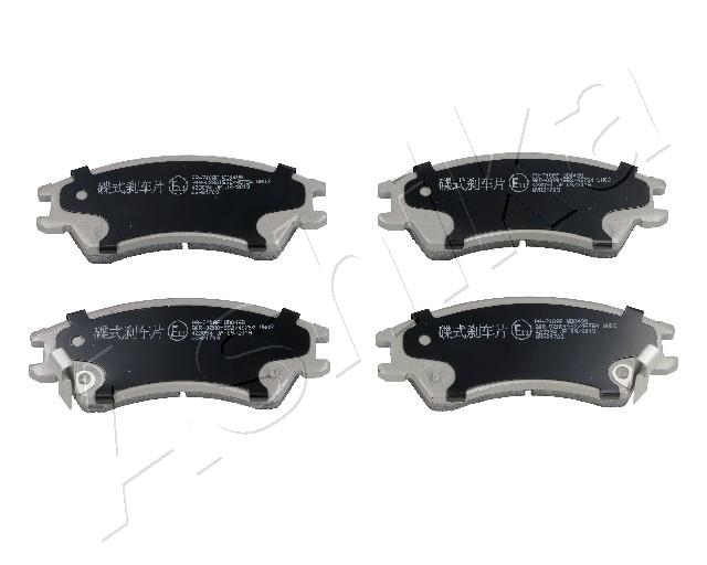 Brake Pad Set, disc brake - 50-07-710 ASHIKA