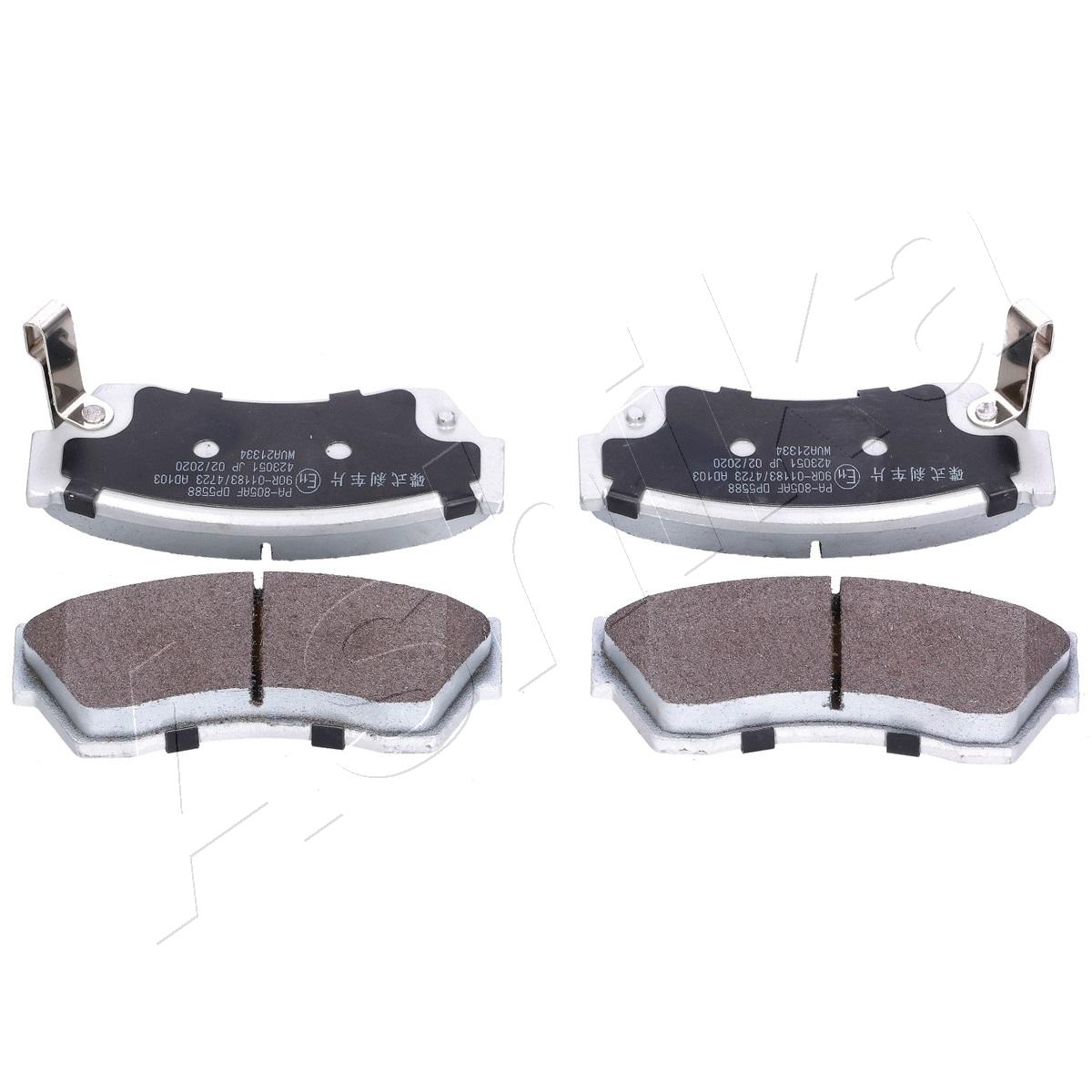 Brake Pad Set, disc brake - 50-08-805 ASHIKA