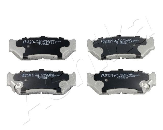 Brake Pad Set, disc brake - 50-08-897 ASHIKA