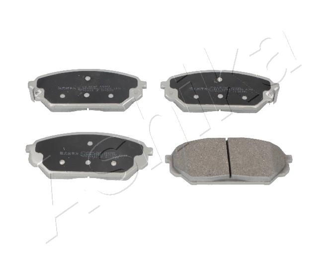 Brake Pad Set, disc brake - 50-0H-H19 ASHIKA