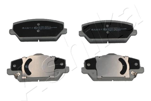 Brake Pad Set, disc brake - 50-0H-H28 ASHIKA