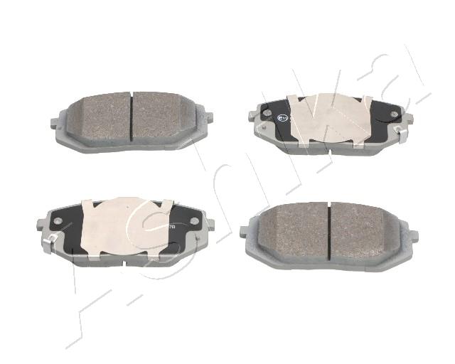Brake Pad Set, disc brake - 50-0H-H31 ASHIKA