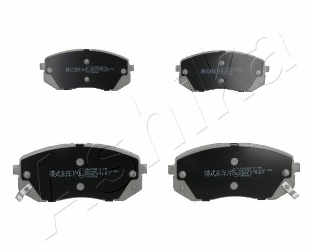 Brake Pad Set, disc brake - 50-0K-K20 ASHIKA