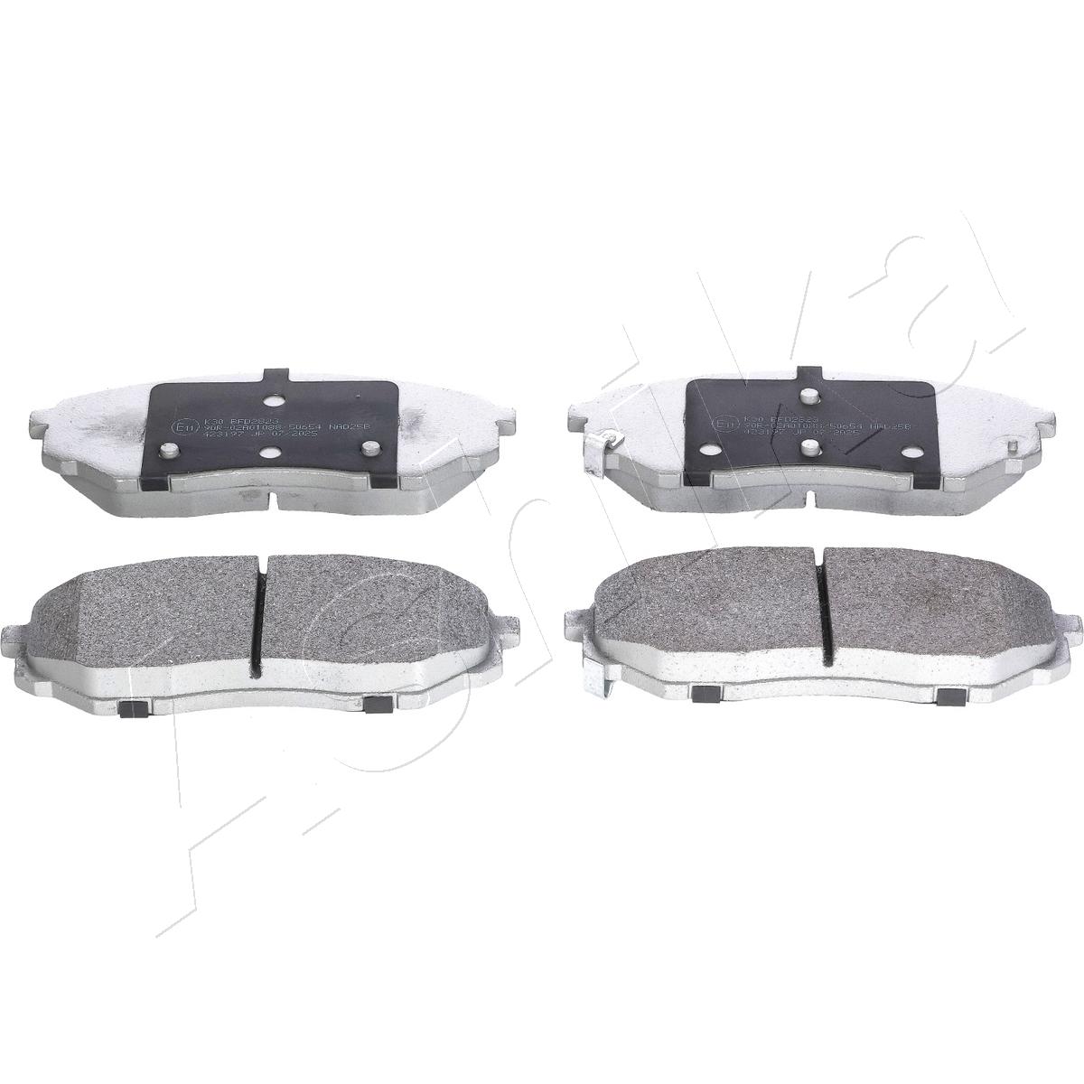 Brake Pad Set, disc brake - 50-0K-K30 ASHIKA