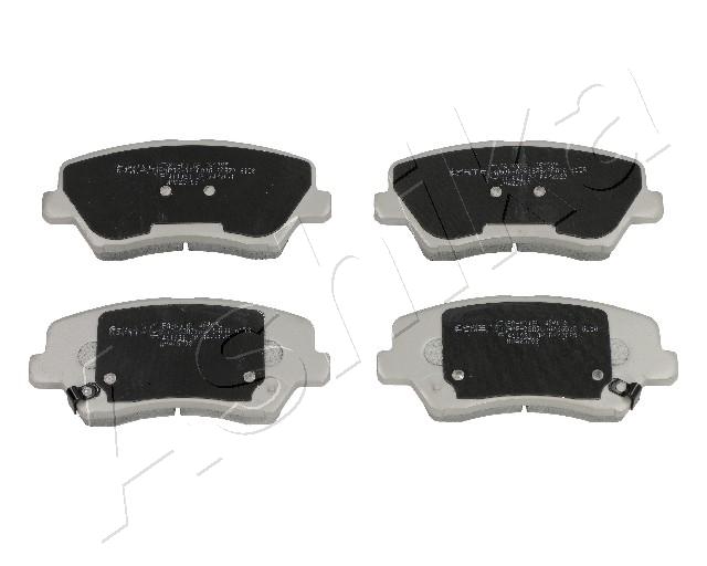 Brake Pad Set, disc brake - 50-0K-K31 ASHIKA