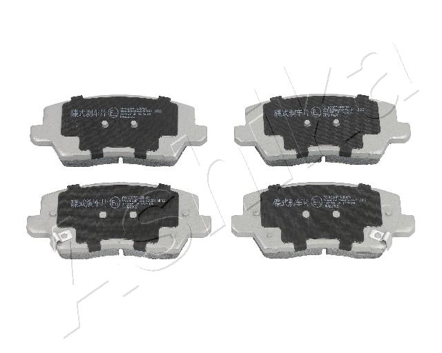 Brake Pad Set, disc brake - 50-0K-K33 ASHIKA