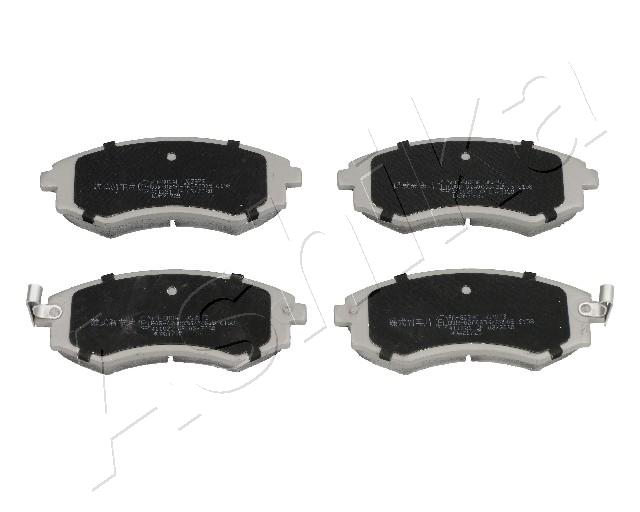 Brake Pad Set, disc brake - 50-0S-S02 ASHIKA