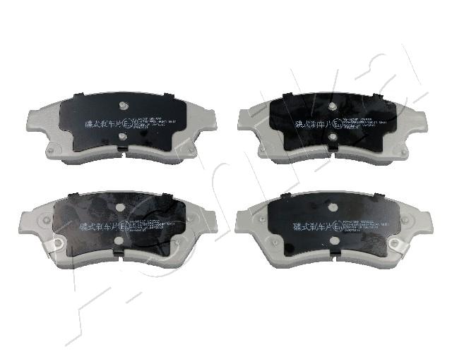 Brake Pad Set, disc brake - 50-0W-W12 ASHIKA