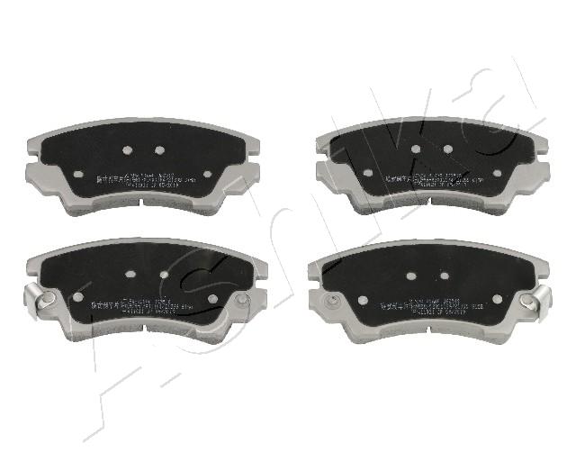 Brake Pad Set, disc brake - 50-0W-W16 ASHIKA