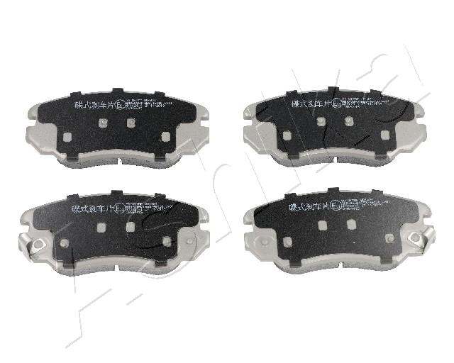 Brake Pad Set, disc brake - 50-0W-W17 ASHIKA