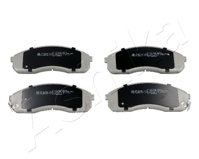 Brake Pad Set, disc brake - 50-K0-005 ASHIKA