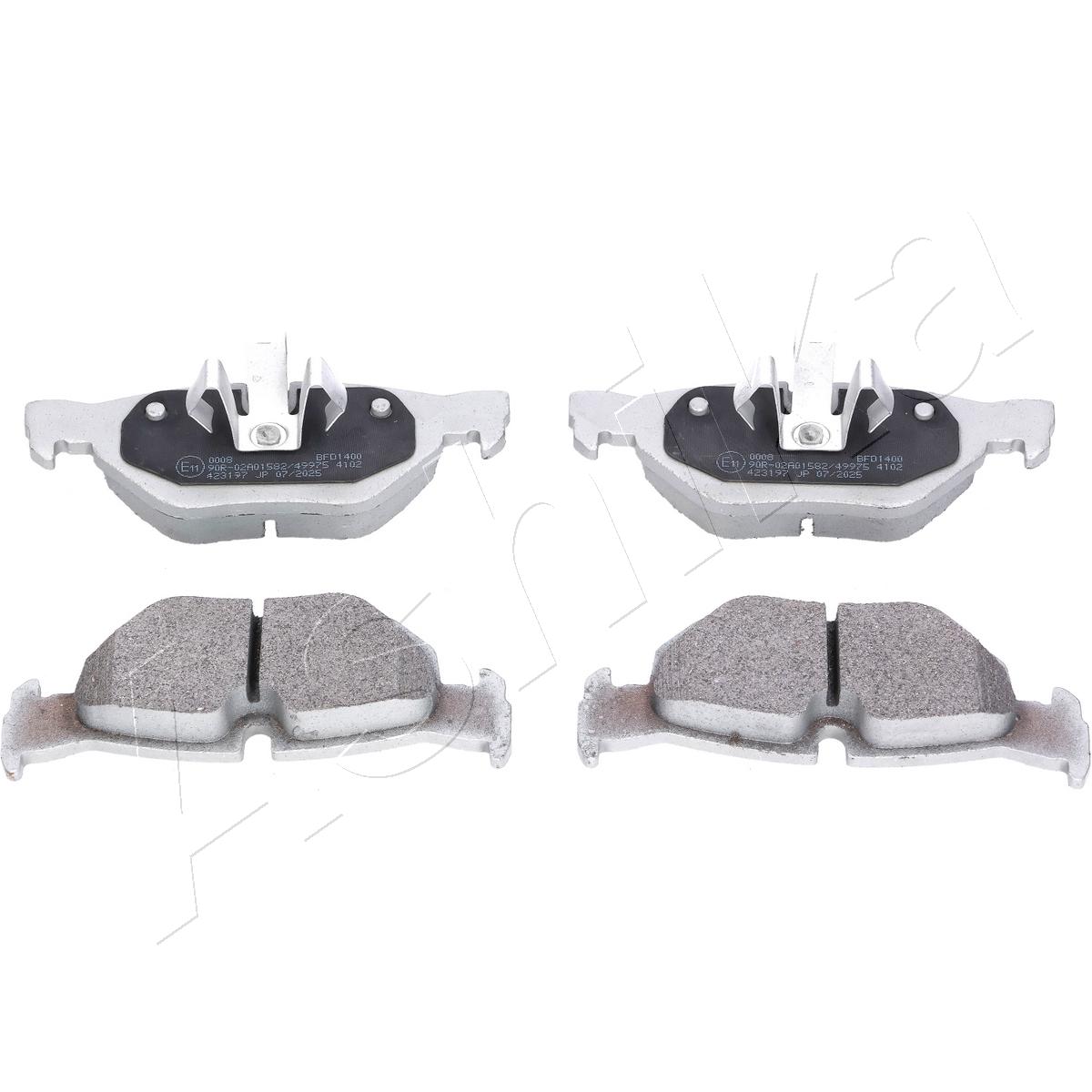 Kit pastiglie freno, Freno a disco - 51-00-00008 ASHIKA