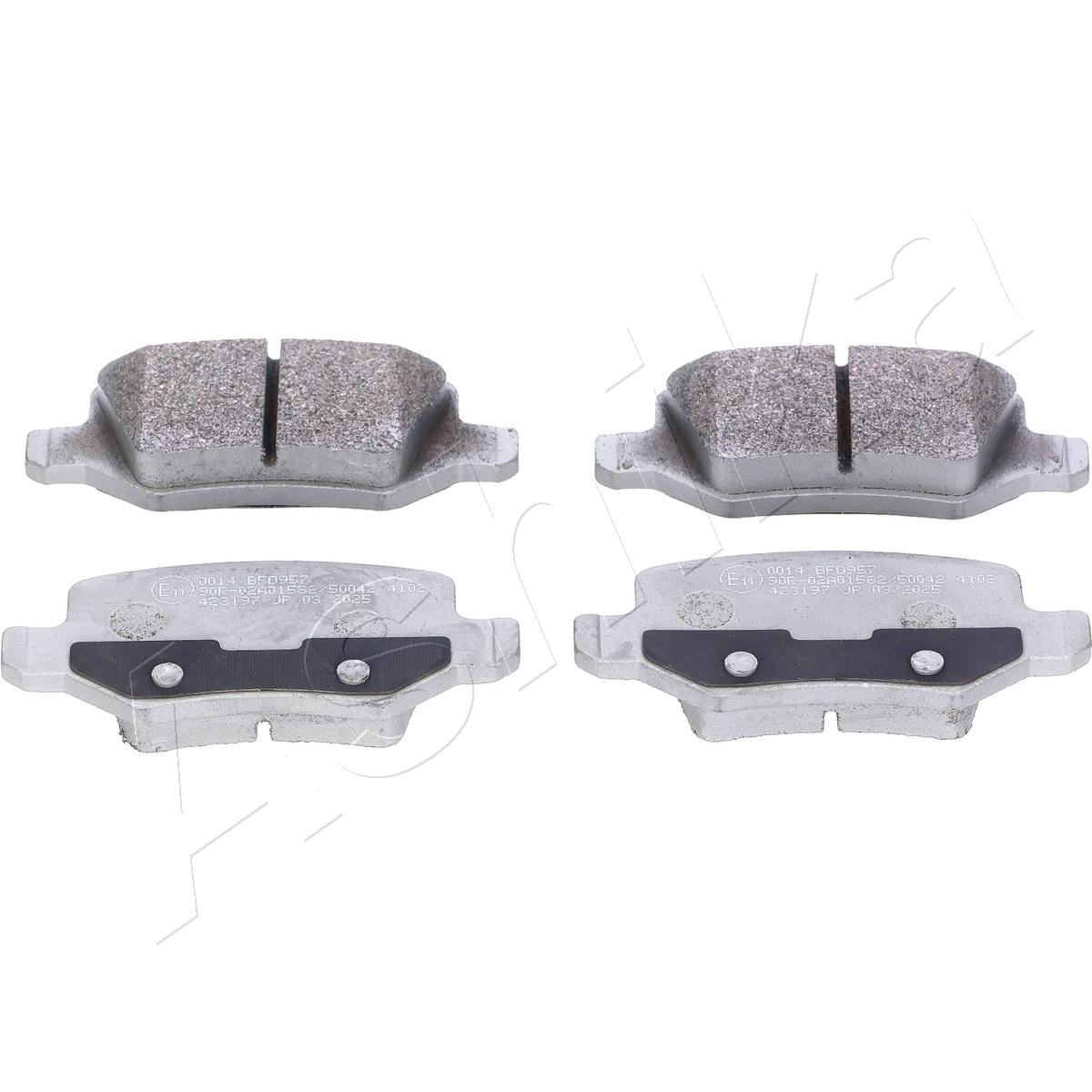 Brake Pad Set, disc brake - 51-00-00014 ASHIKA