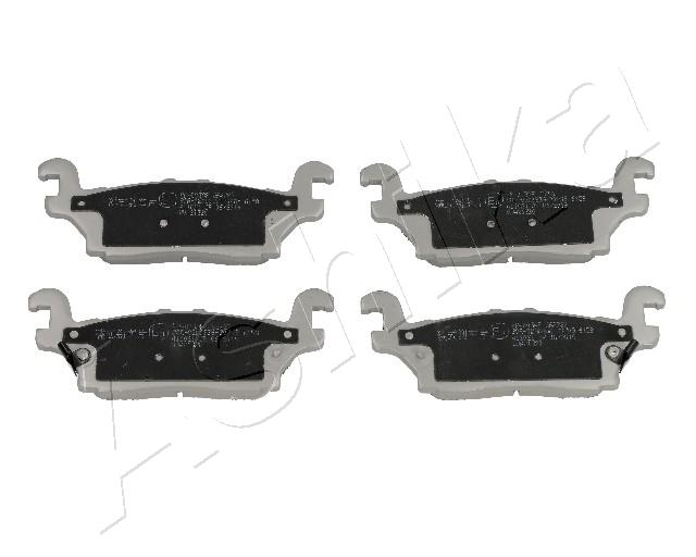Brake Pad Set, disc brake - 51-00-003 ASHIKA