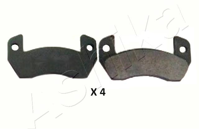 Brake Pad Set, disc brake - 51-00-008 ASHIKA
