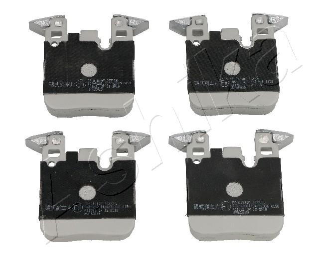 Brake Pad Set, disc brake - 51-00-0101 ASHIKA