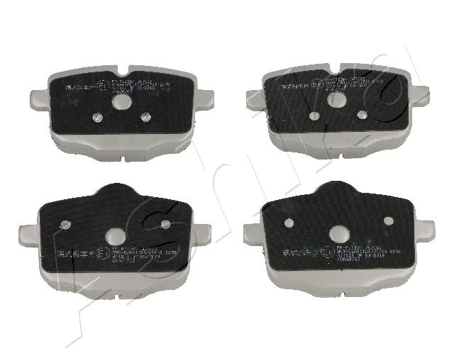 Brake Pad Set, disc brake - 51-00-0113 ASHIKA