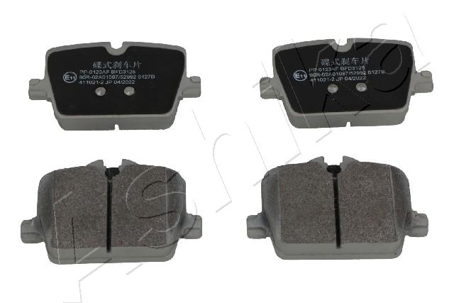 Brake Pad Set, disc brake - 51-00-0123 ASHIKA