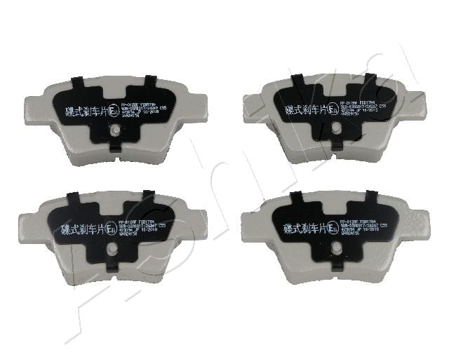 Brake Pad Set, disc brake - 51-00-012 ASHIKA
