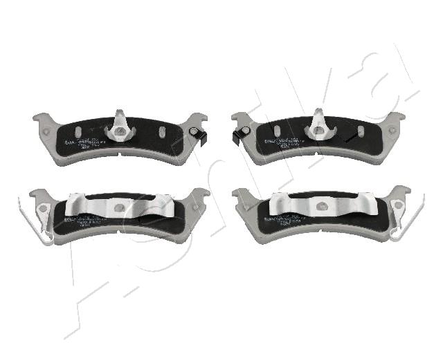 Brake Pad Set, disc brake - 51-00-019 ASHIKA