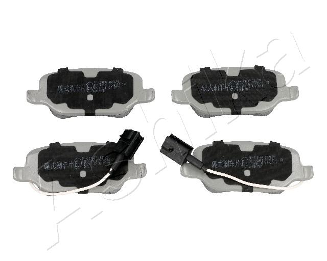 Brake Pad Set, disc brake - 51-00-0206 ASHIKA