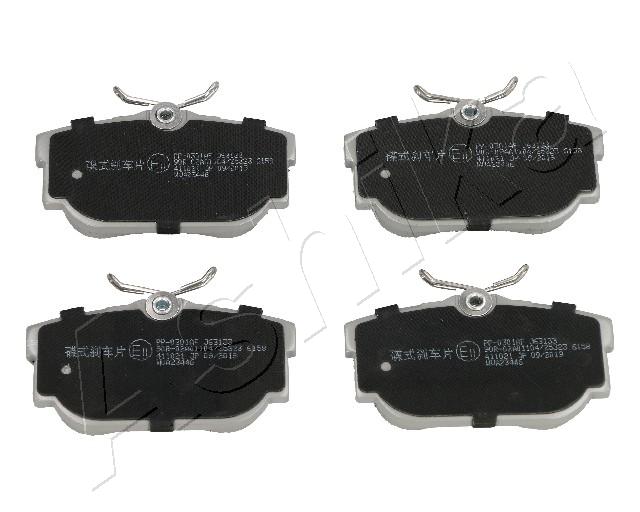 Brake Pad Set, disc brake - 51-00-0301 ASHIKA