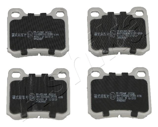 Brake Pad Set, disc brake - 51-00-0524 ASHIKA