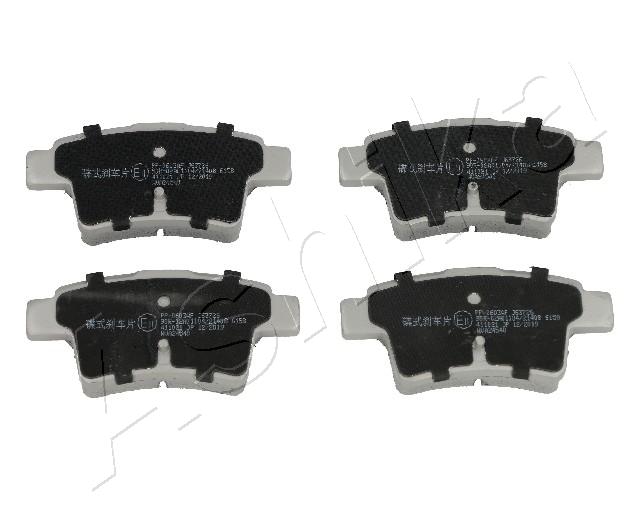 Brake Pad Set, disc brake - 51-00-0603 ASHIKA