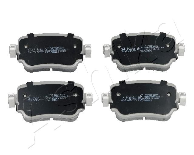 Brake Pad Set, disc brake - 51-00-0900 ASHIKA