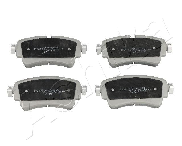 Комплект тормозных колодок, дисковый тормоз - 51-00-0910 ASHIKA