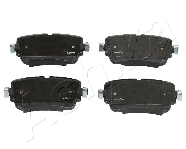 Brake Pad Set, disc brake - 51-00-0911 ASHIKA