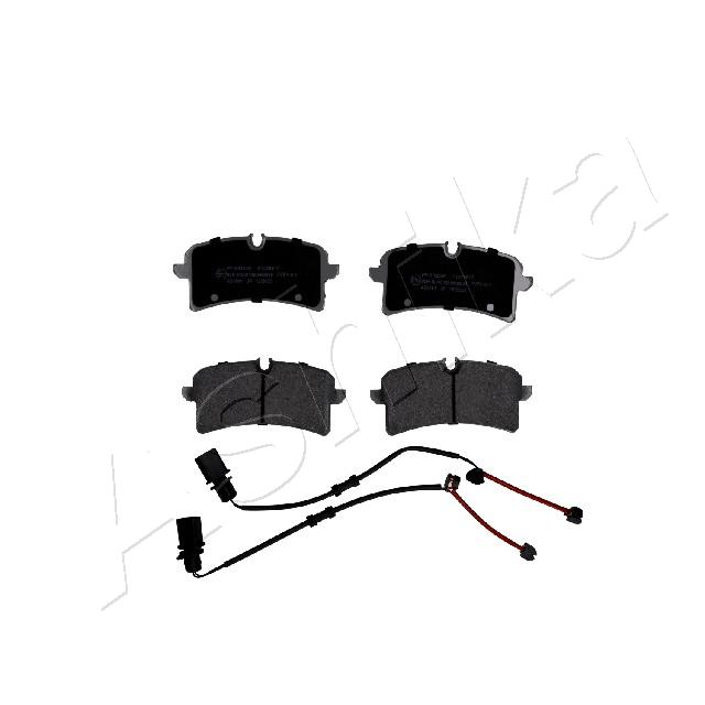 Brake Pad Set, disc brake - 51-00-0928 ASHIKA