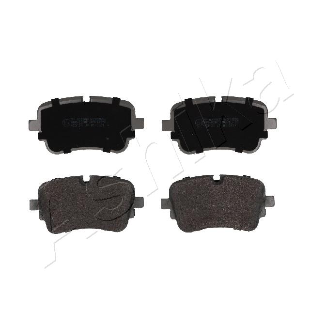 Brake Pad Set, disc brake - 51-00-0929 ASHIKA